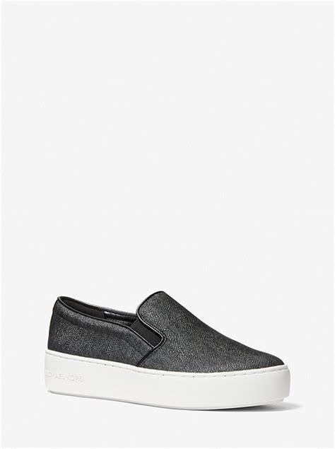 michael kors trent logo slip-on sneaker|Trent Logo Slip.